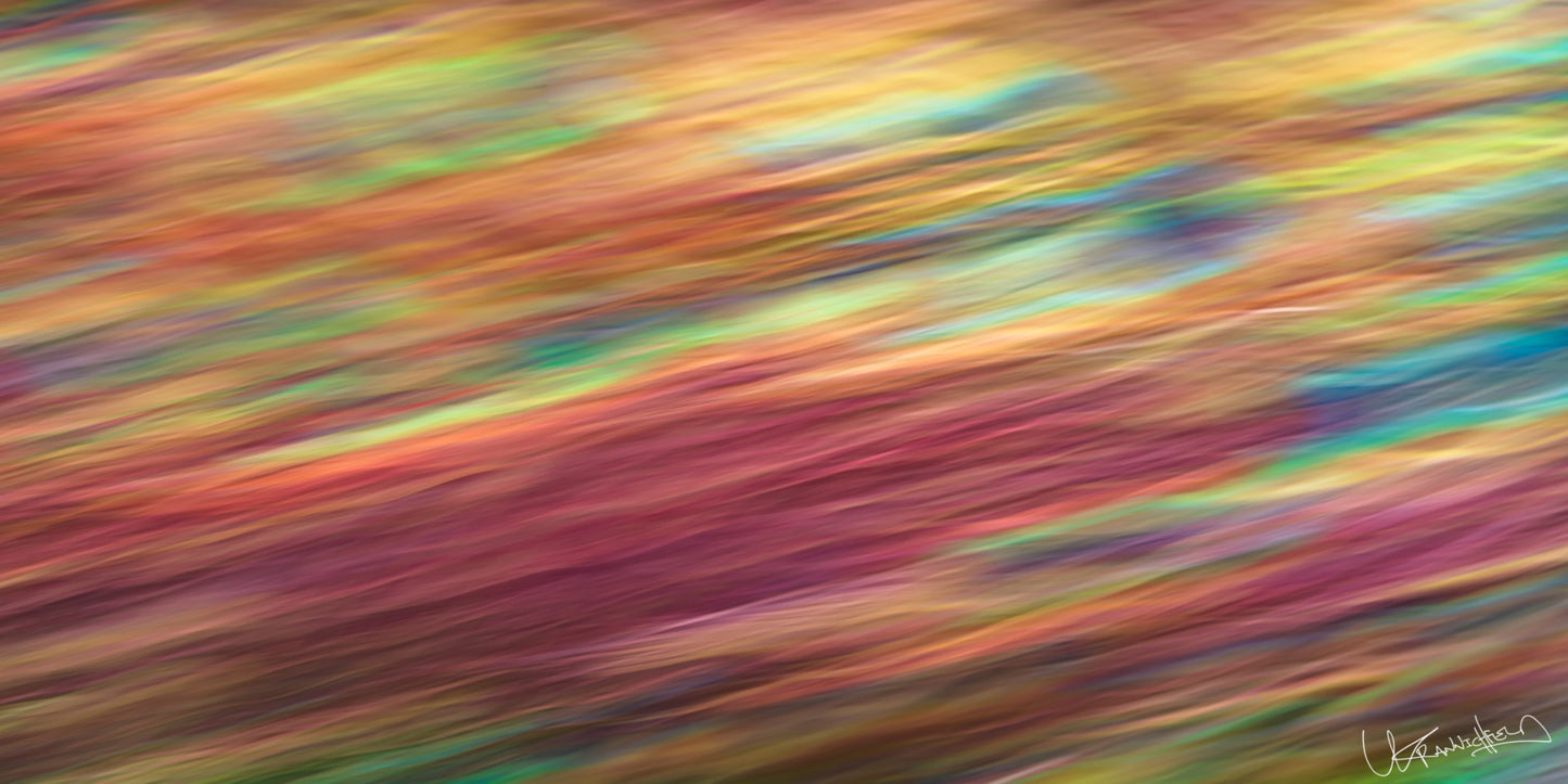 Abstract colorful pattern with blurred motion effect