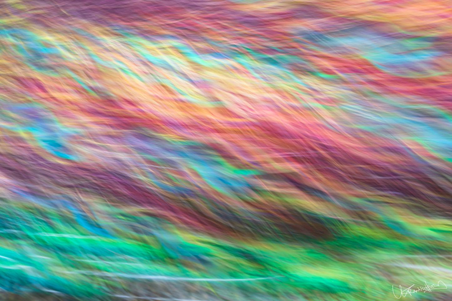 Abstract colorful pattern with blurred motion effect