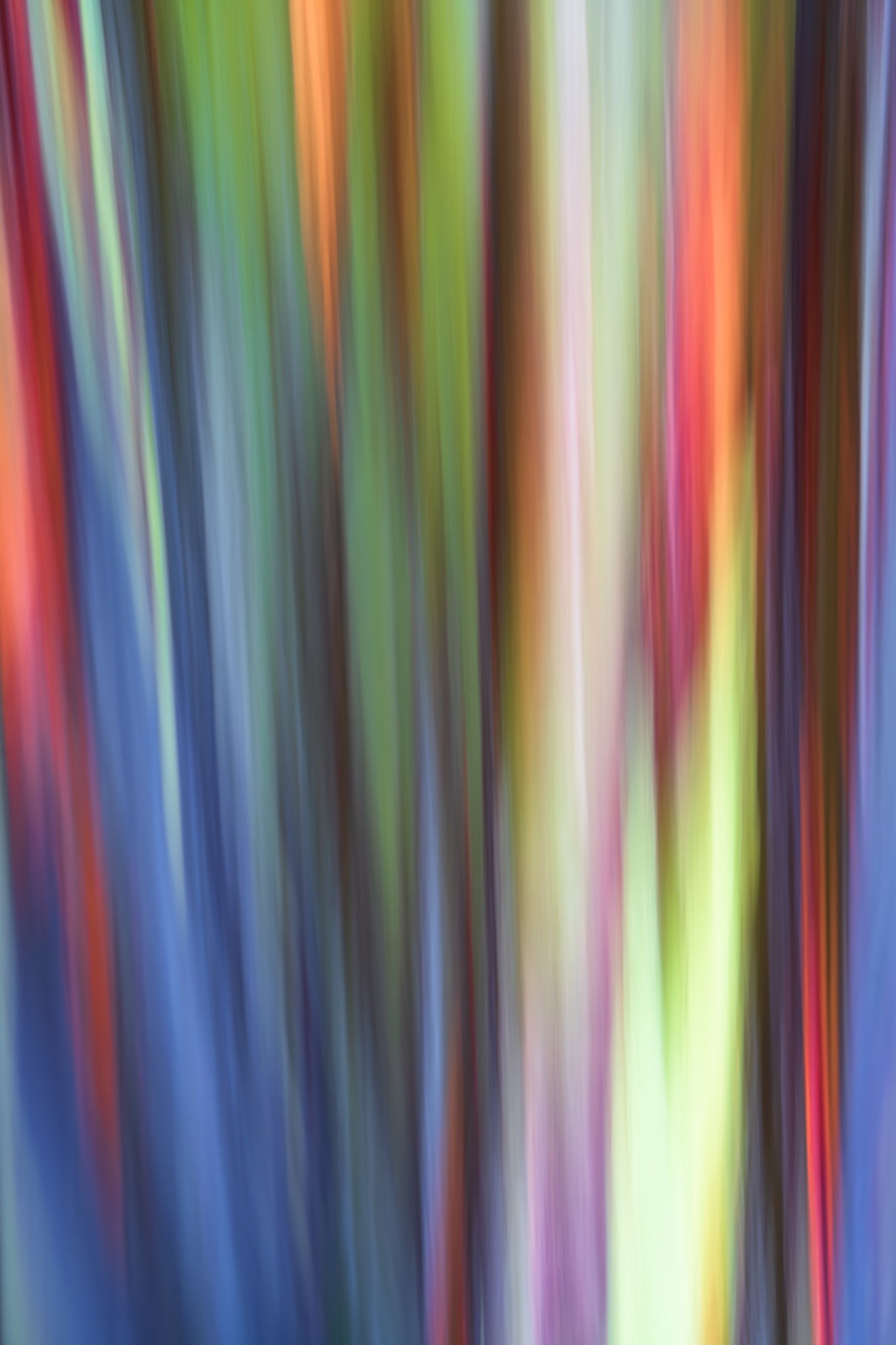 Abstract multicolored vertical stripes