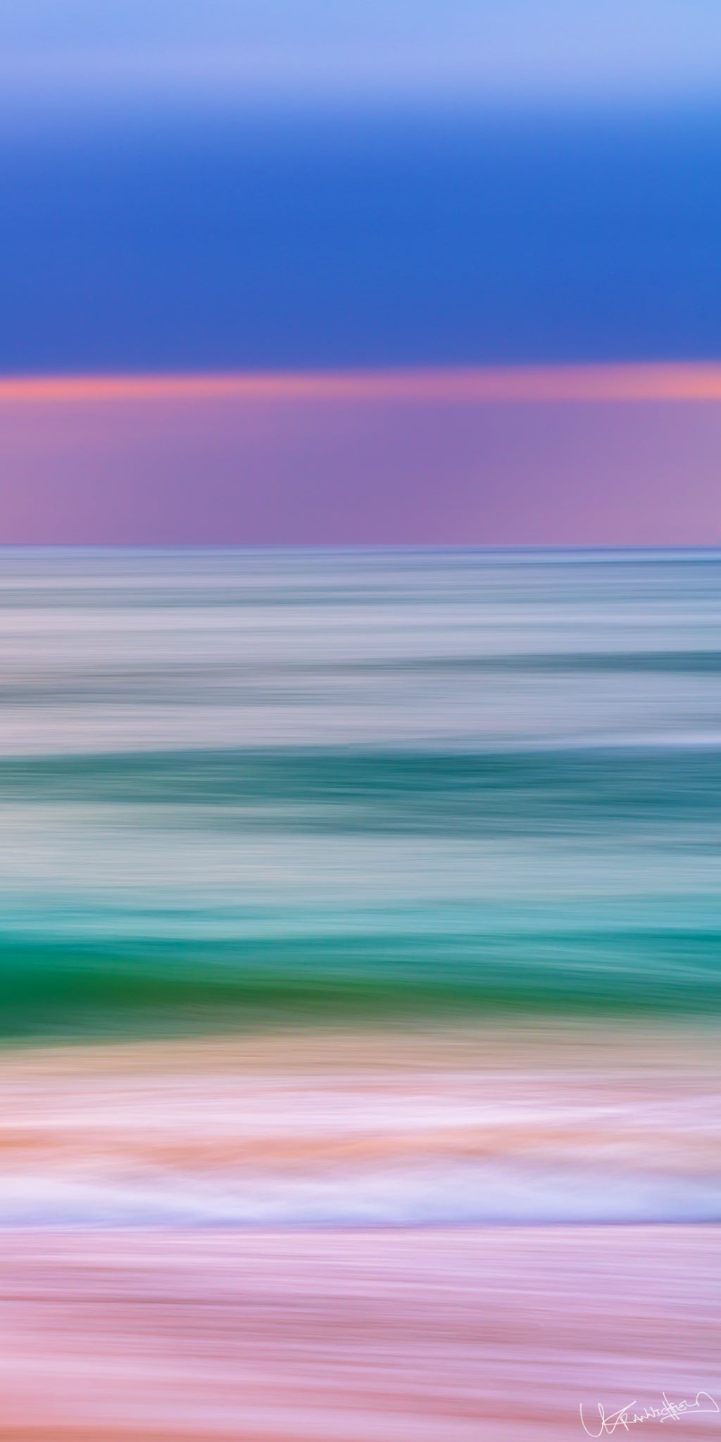 Abstract multicolored pattern with a blurred effect