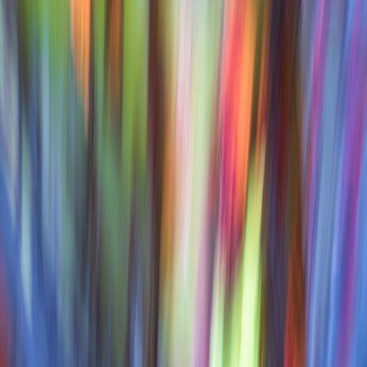 Abstract multicolored striped pattern