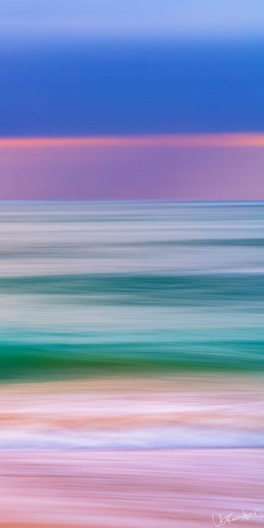 Abstract multicolored pattern with a blurred effect